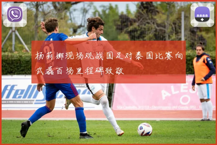 杨莉娜现场观战国足对泰国比赛向武磊百场里程碑致敬